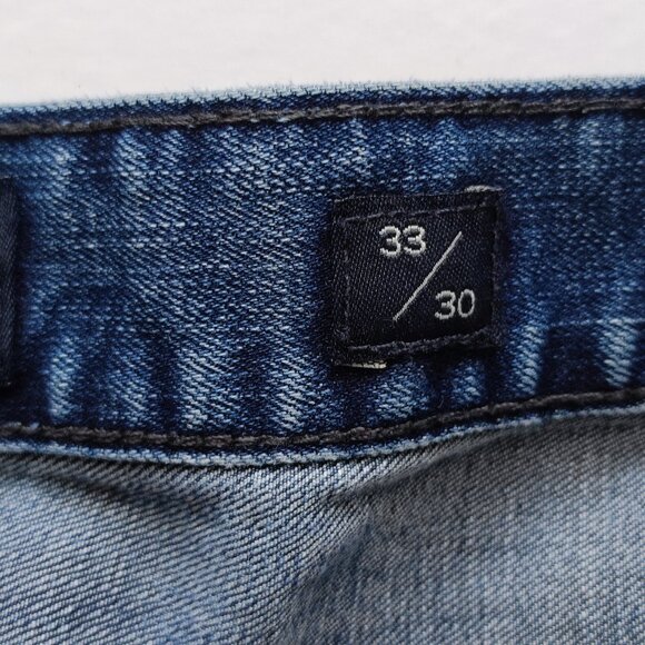 Lucky Brand Jeans 121 slim men's size 33/30 denim blue - Picture 7 of 16